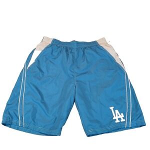 Los Angeles Dodgers MLB Board Shorts Mens XXL Blue Gray‎ Lined Swim Trunks LA